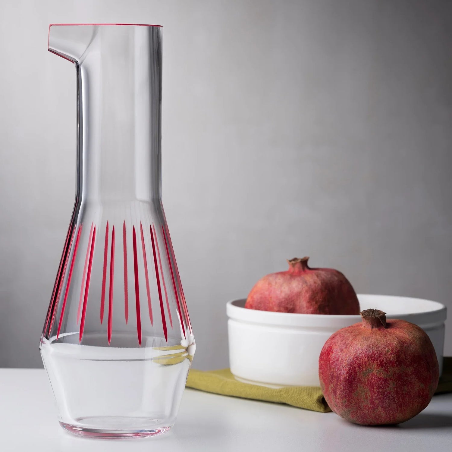 Beak Carafe Red Striped - NUDE EU