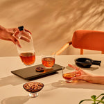 Malt Whisky Bottle Tall with Wooden Tray - NUDE EU