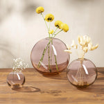 Mars Vase Small Steel Apricot - NUDE EU