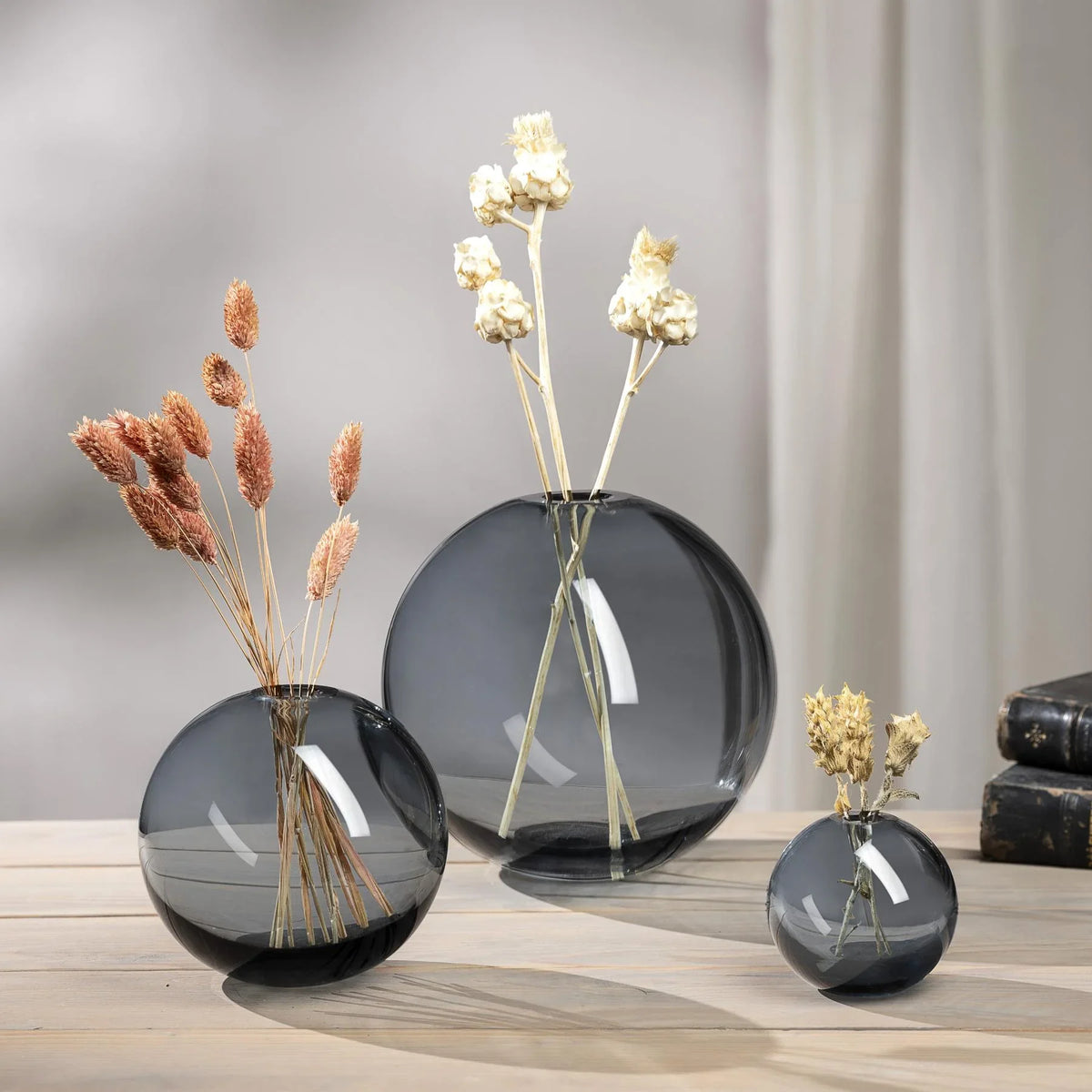 Mars Vase Small Steel Blue - NUDE EU