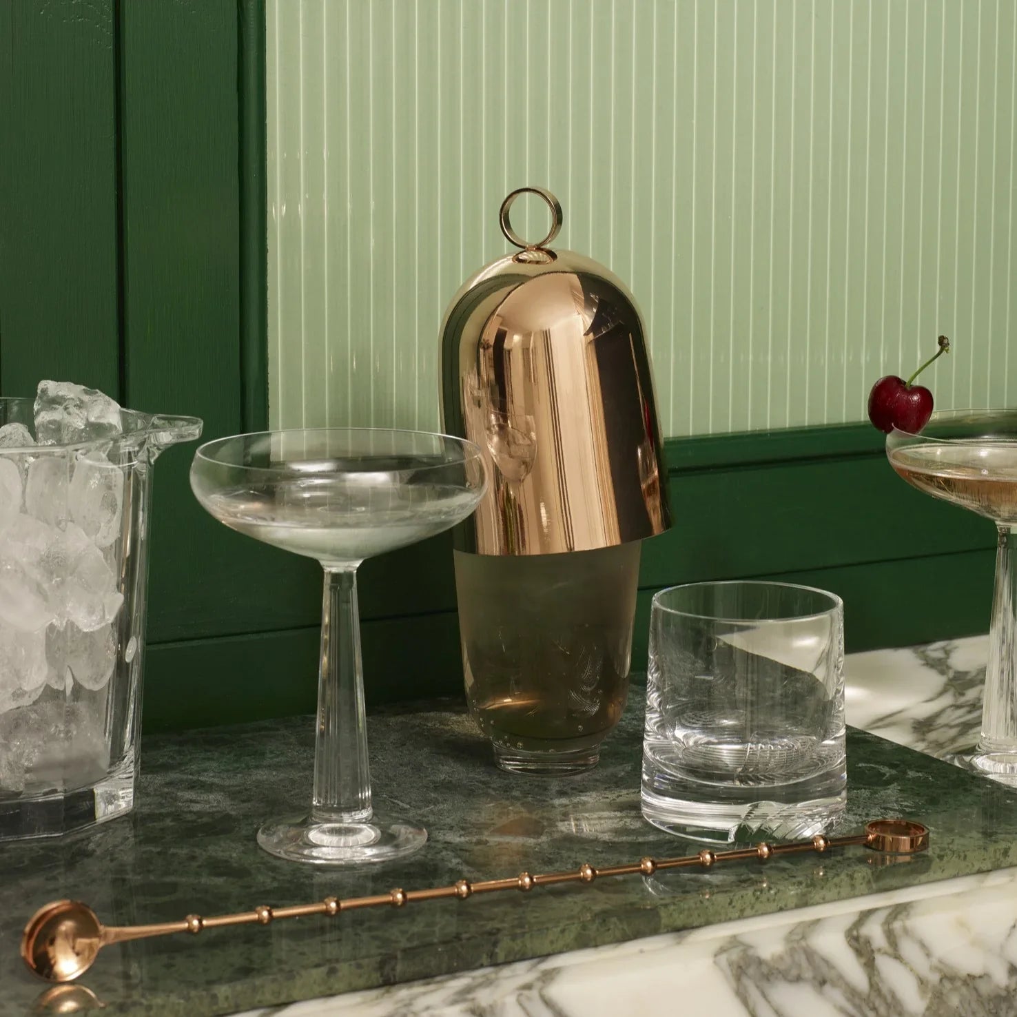 Big Top Set of 2 Coupe Glasses - NUDE EU