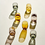 Colored O Set of 4 glasses - NUDE EU