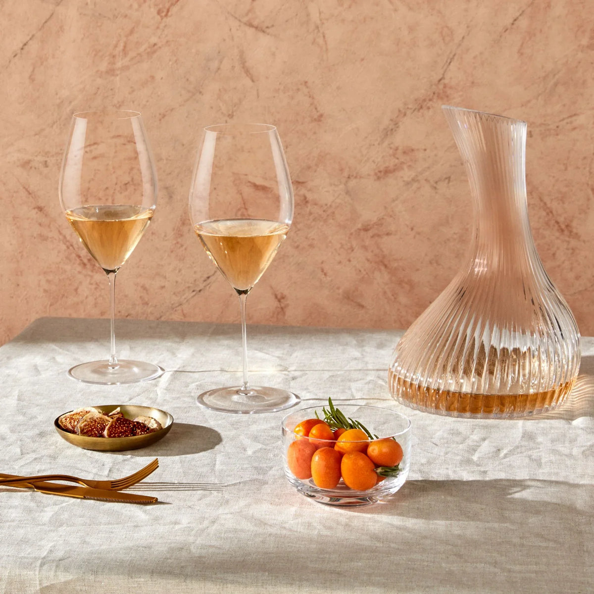 Stem Zero Grace Set of 2 White Wine Glasses - NUDE EU