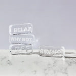 Paroles Paroles Paperweight Namaste - NUDE EU