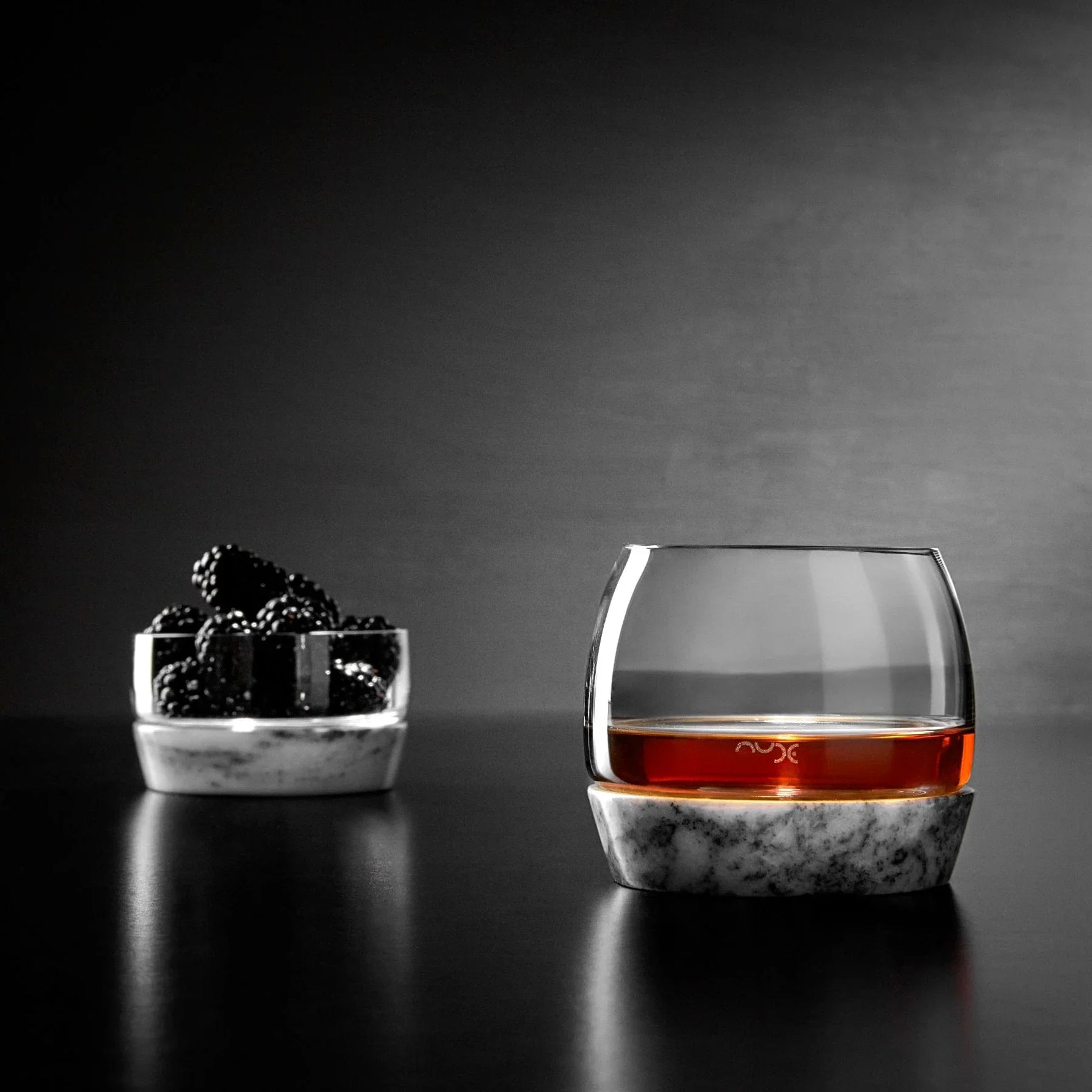 Chill Bowl with Marble Base M - NUDE EU
