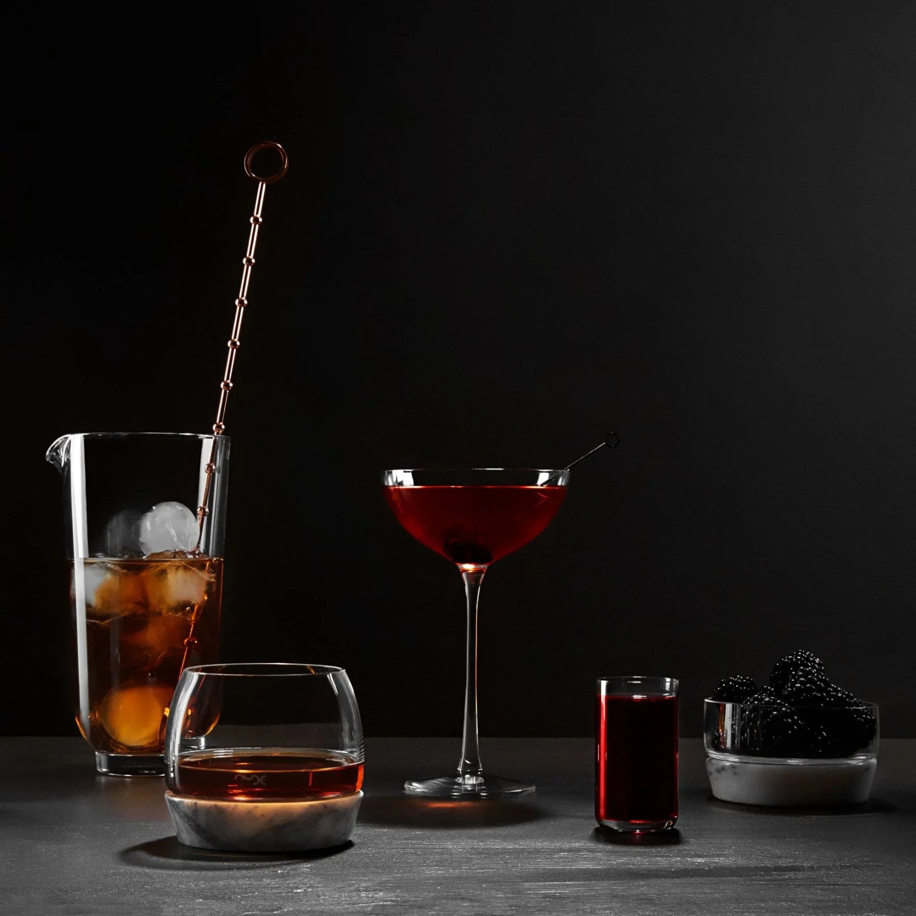 Hepburn Set of 6 Coupe Glasses - NUDE EU