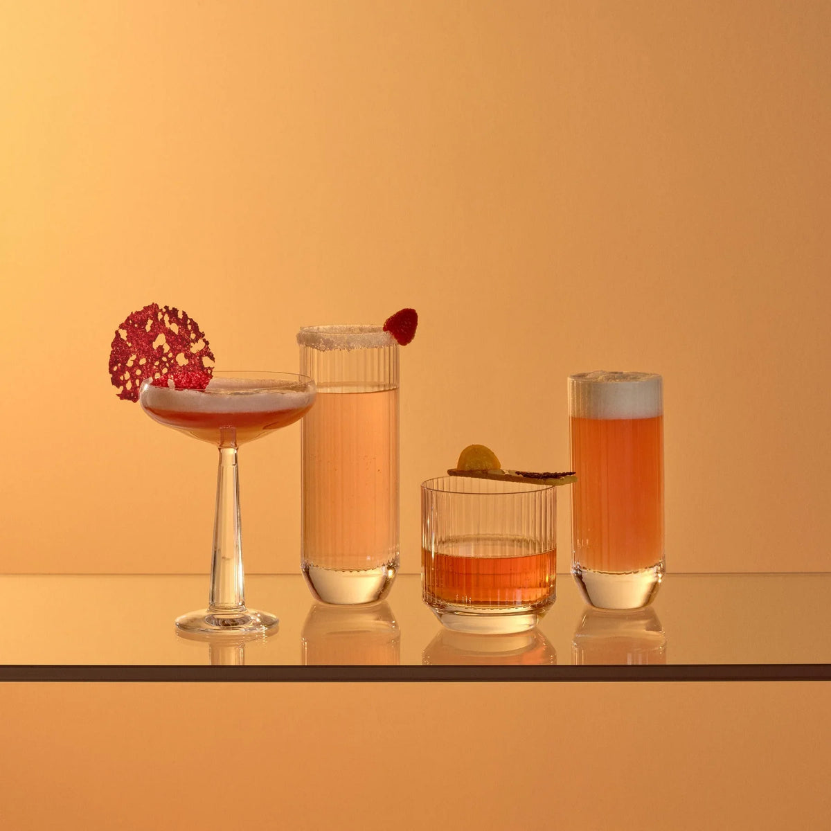 Big Top Set of 2 Coupe Glasses - NUDE EU