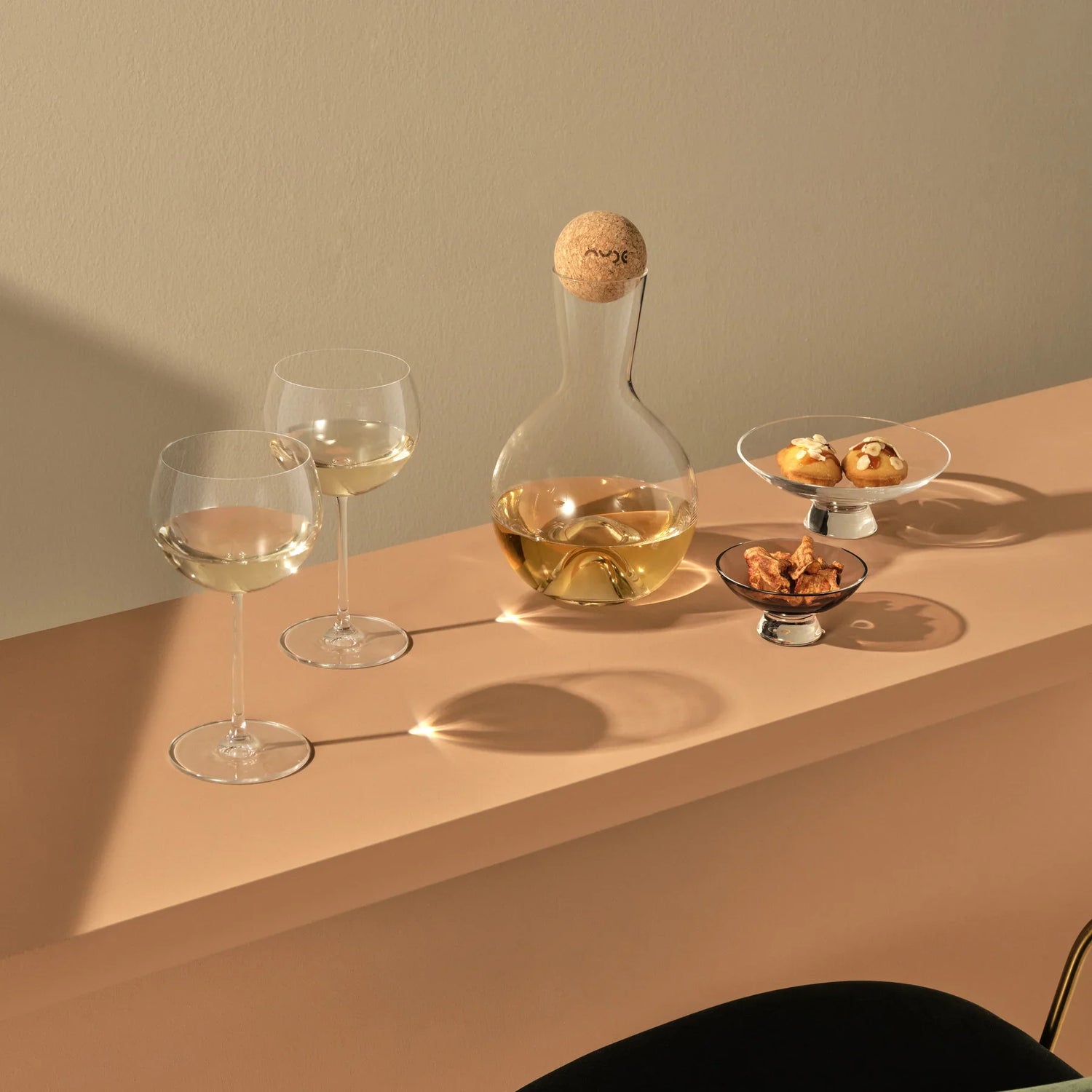 Vintage Wine Decanter with Cork Stopper - NUDE EU