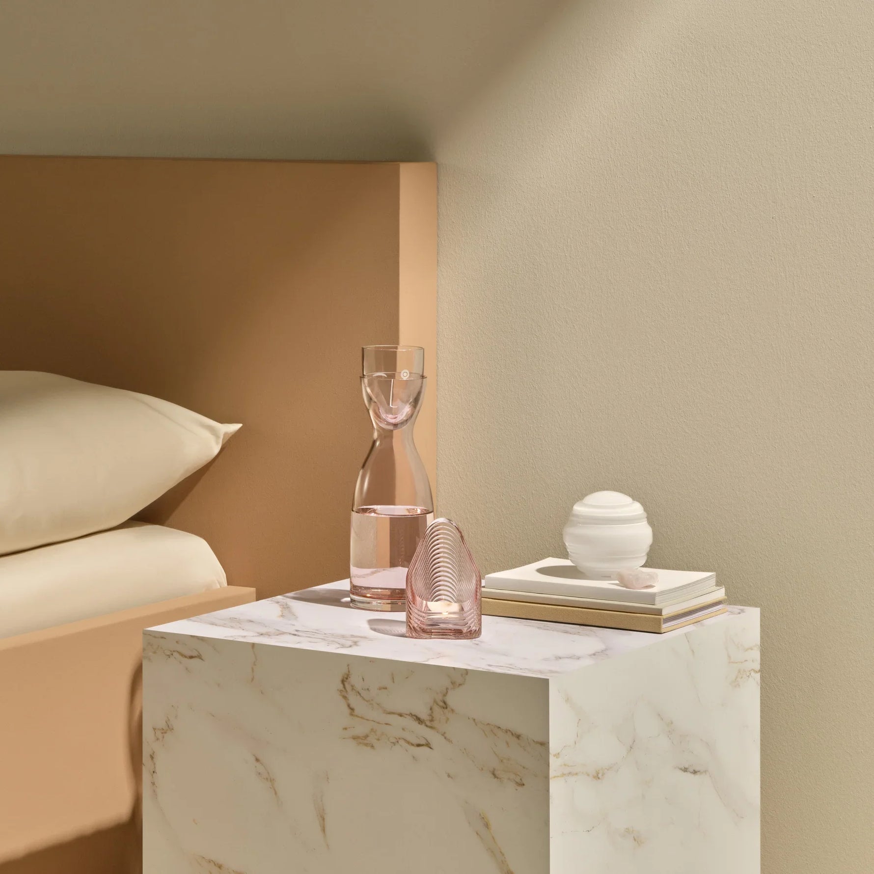 Mr. & Mrs. Night Water Set Tall Dusty Rose - NUDE EU