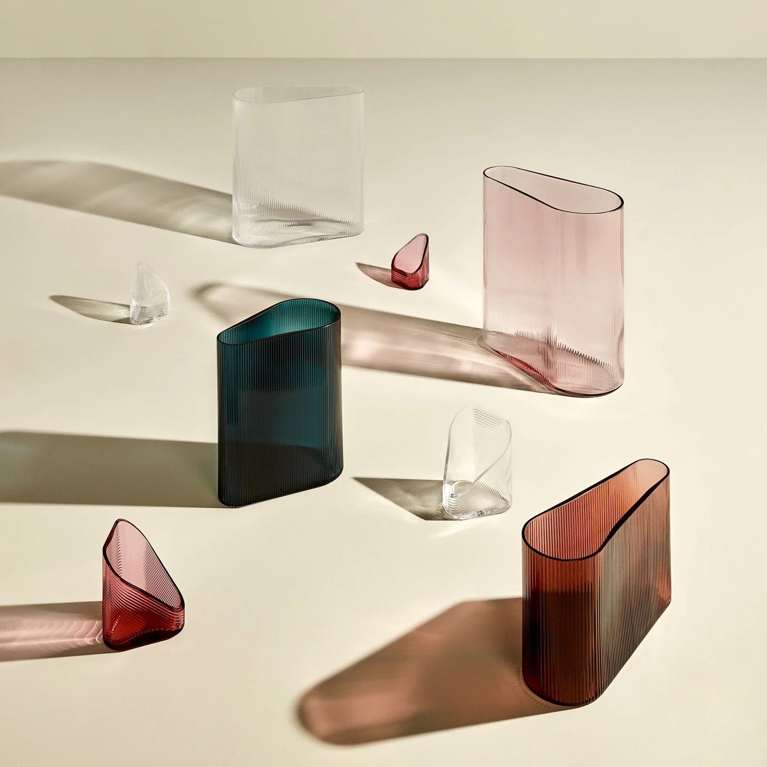 Mist Vase Wide Dusty Rose - NUDE EU