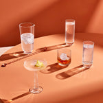 Big Top Set of 6 High Ball Glasses 430 cc - NUDE EU