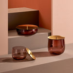 Beret Storage Box Small with Brass Lid - NUDE EU