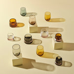 Colored O Set of 4 glasses - NUDE EU