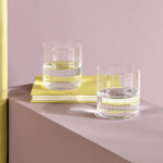 Finesse Grid Set of 4 Whisky SOF Glasses - NUDE EU