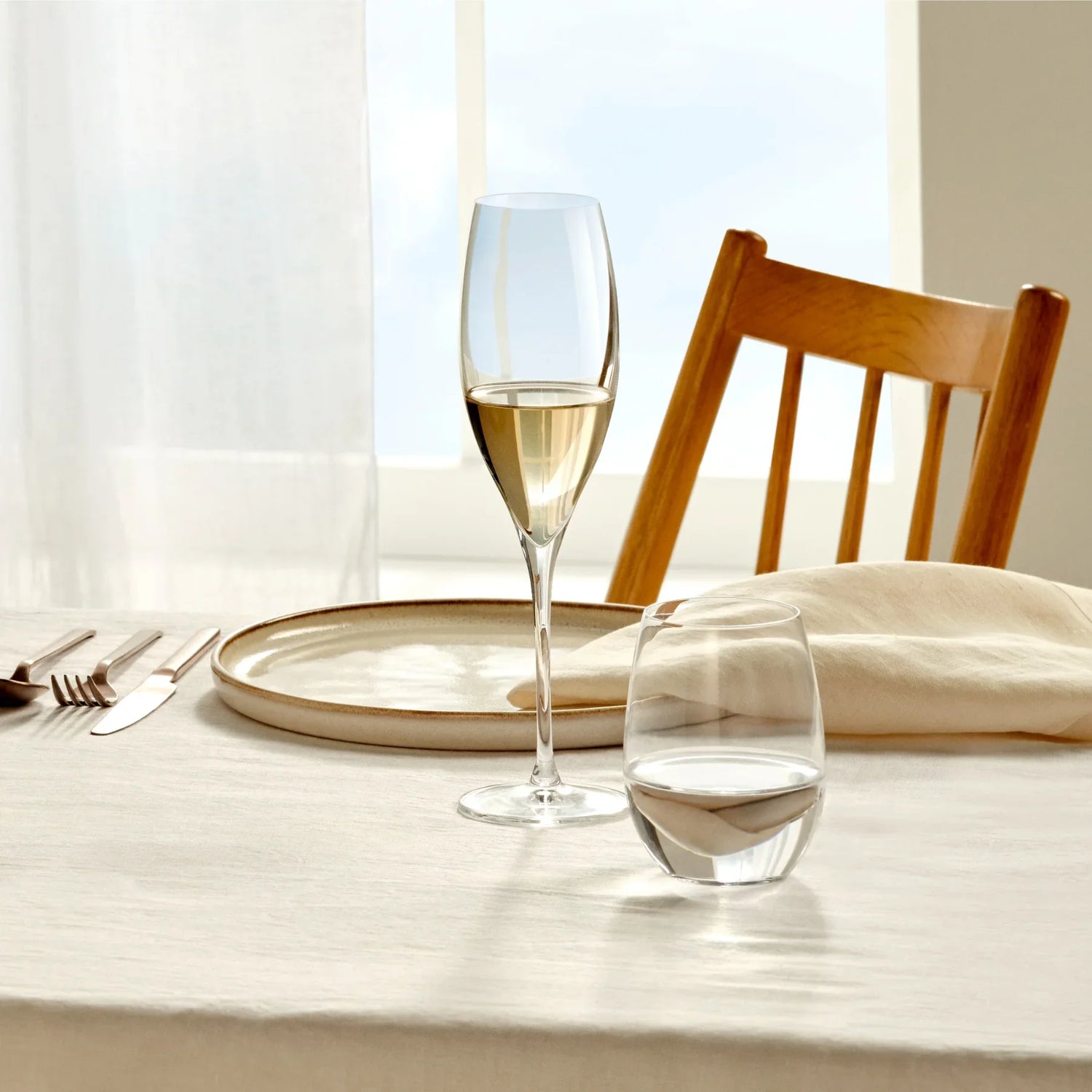 Terroir Set of 2 Champagne Glasses - NUDE EU