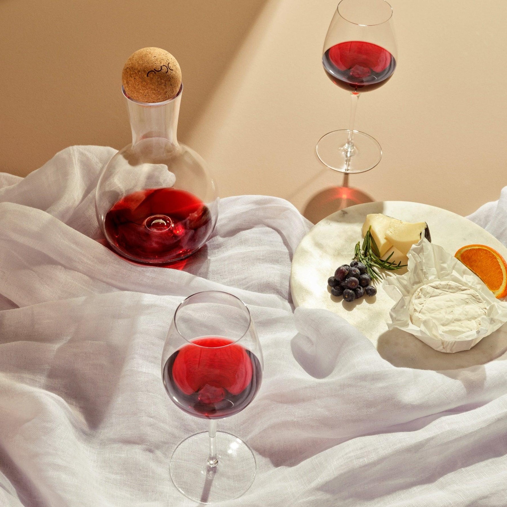 Terroir Set of 2 Red Wine Glasses 590 cc - NUDE EU