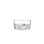 Chill Bowl with Marble Base M - NUDE EU