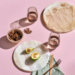 Colored U Set of 4 tumblers - NUDE EU