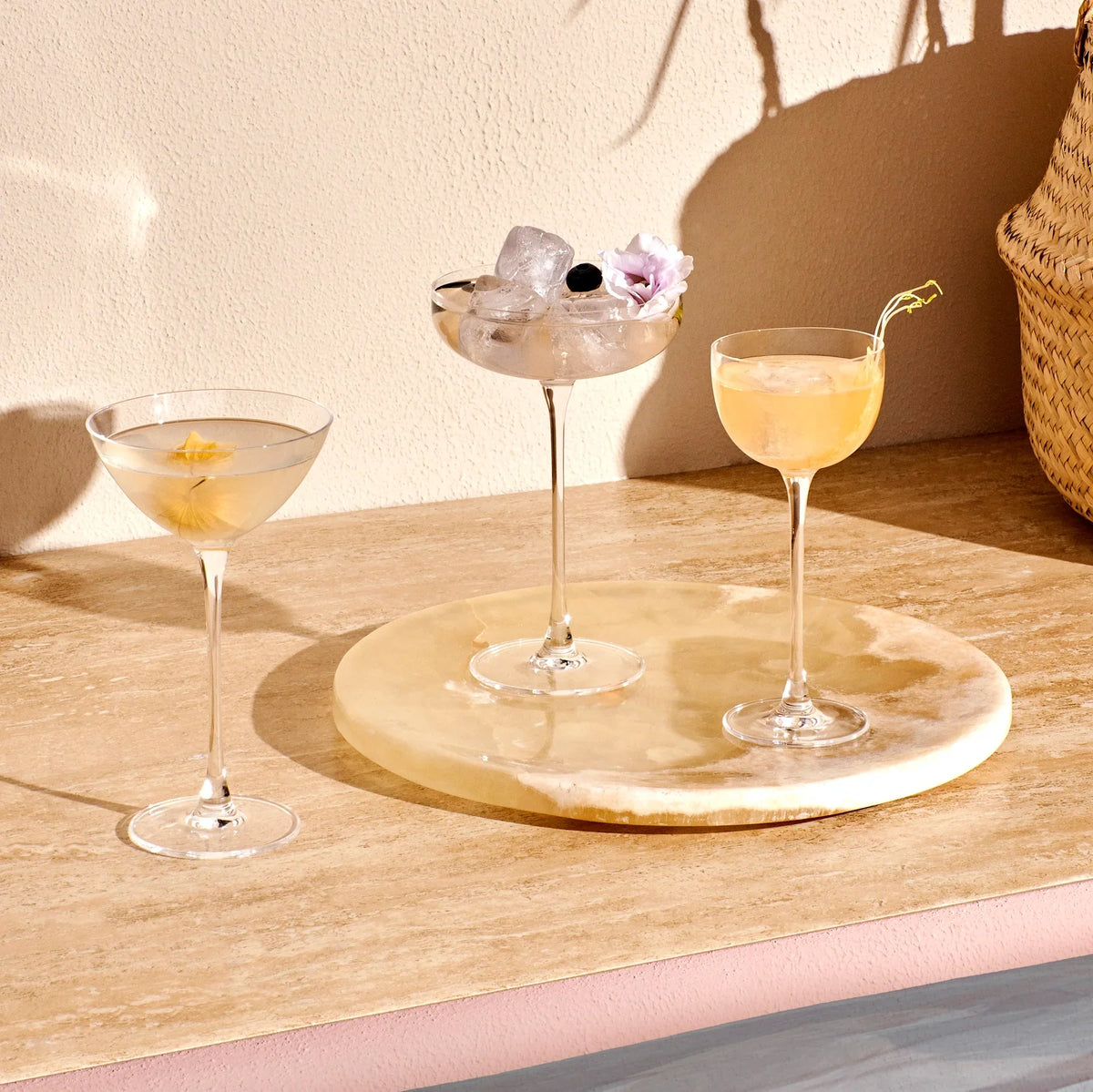 Savage Set of 6 Coupetini Glasses - NUDE EU