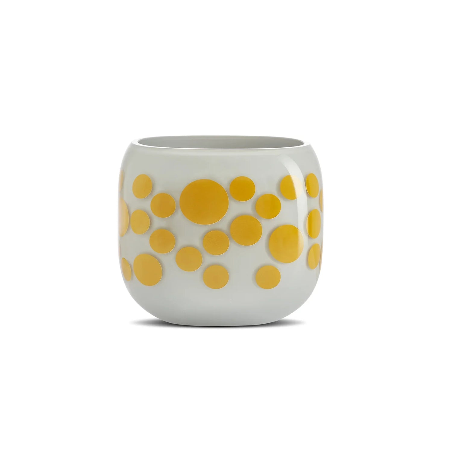 Mono Box Vase Medium Polka Dotted - NUDE EU