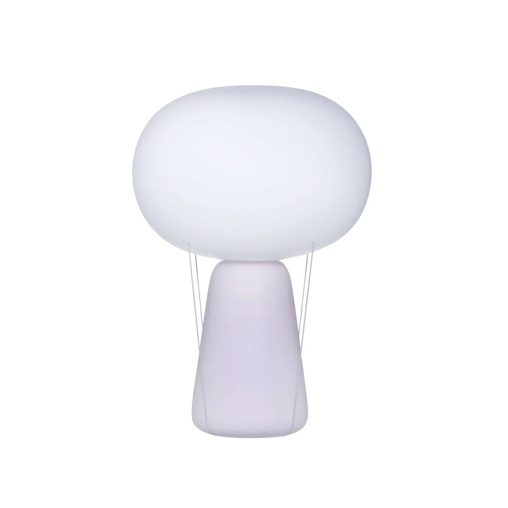 Blow Lamp White Base with Opal Top - NUDE EU