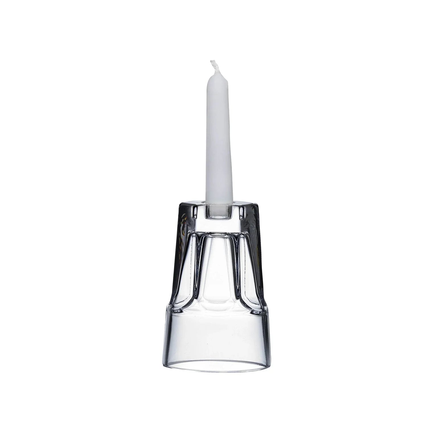 Look Down Candle Holder in Water glass Shape - NUDE EU