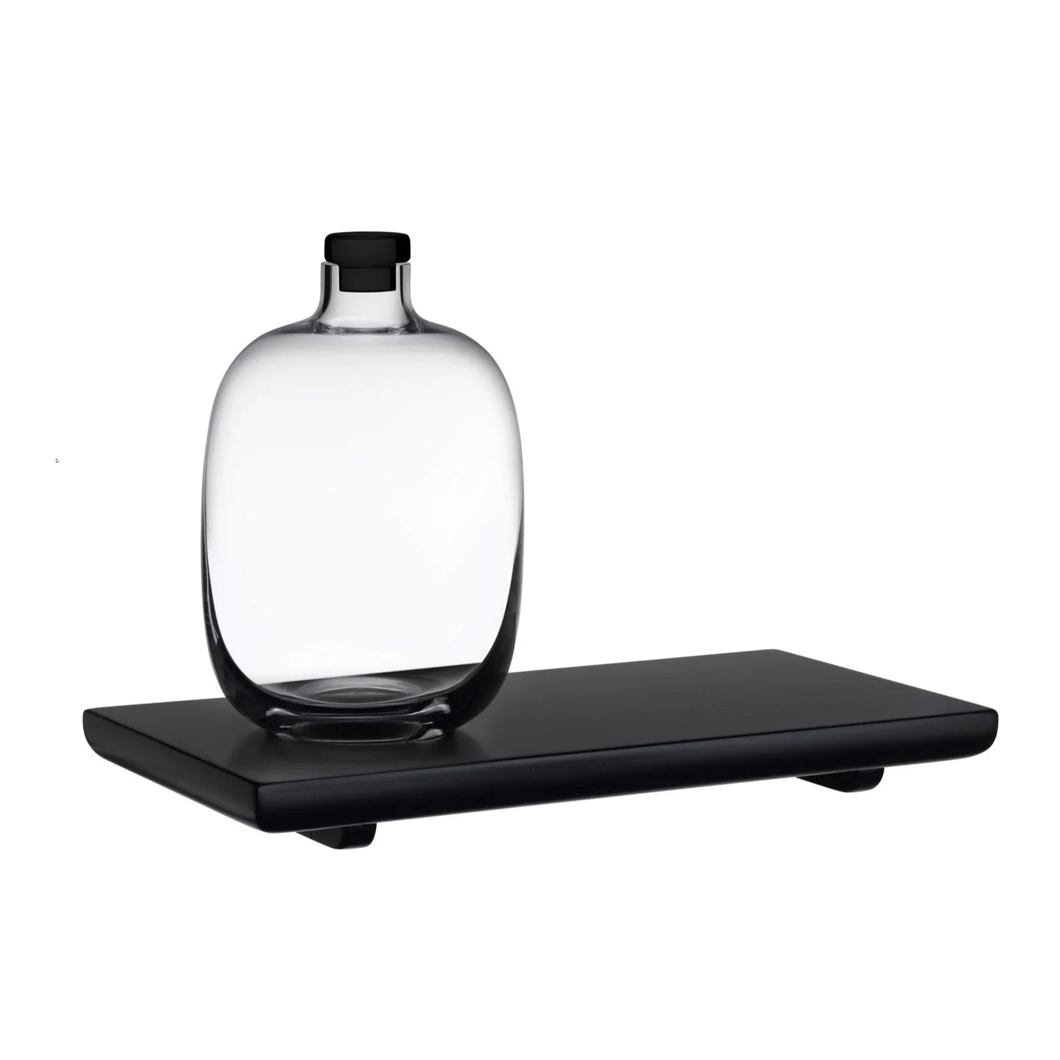 Malt Whiskey Bottle with Wooden Tray - NUDE EU