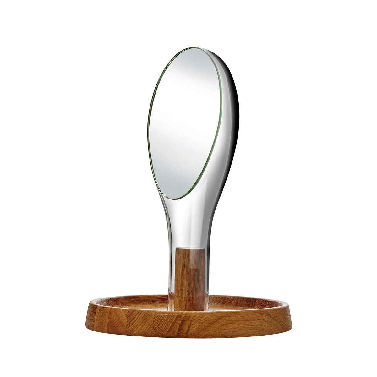 Moon Mirror with Oak Stand - NUDE EU