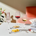 Round Up Dusty Rose Set of 2 Red wine glasses - NUDE EU