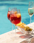 Round Up Dusty Rose Set of 2 Red wine glasses
