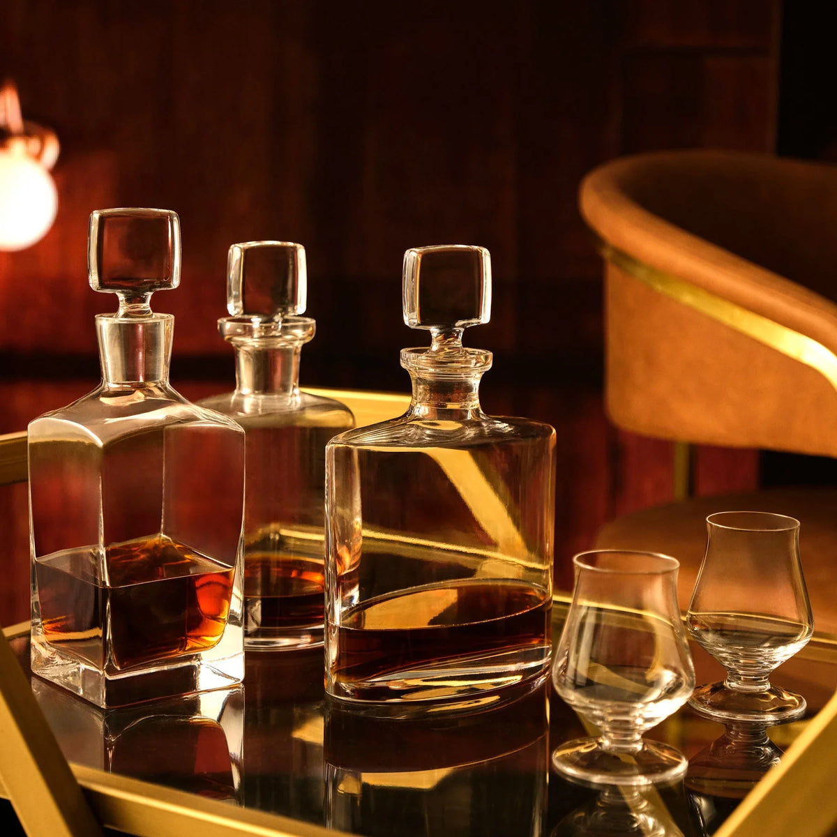 Islands Set of Two Whisky Tasting Glasses Short - NUDE EU