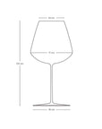 Stem Zero Set of 2 Elegant Red Wine Glasses Medium