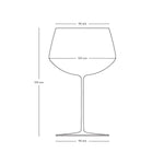 Stem Zero Set of 2 Full Bodied White Wine Glasses - NUDE EU