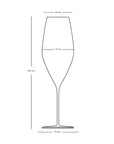 Stem Zero Grace Set of 2 Sparkling Wine Glasses