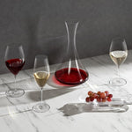 Stem Zero Volcano Red & Jazz Carafe Set - NUDE EU