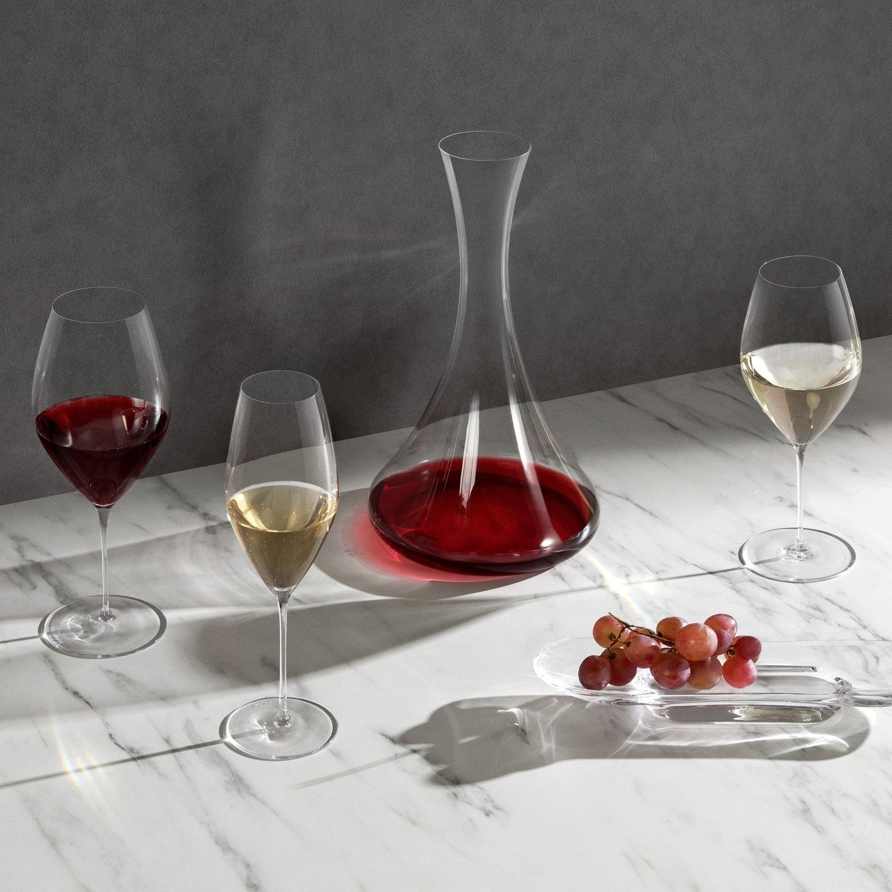 Stem Zero Volcano Red & Jazz Carafe Set - NUDE EU
