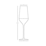 Stem Zero Trio Champagne Glass - NUDE EU