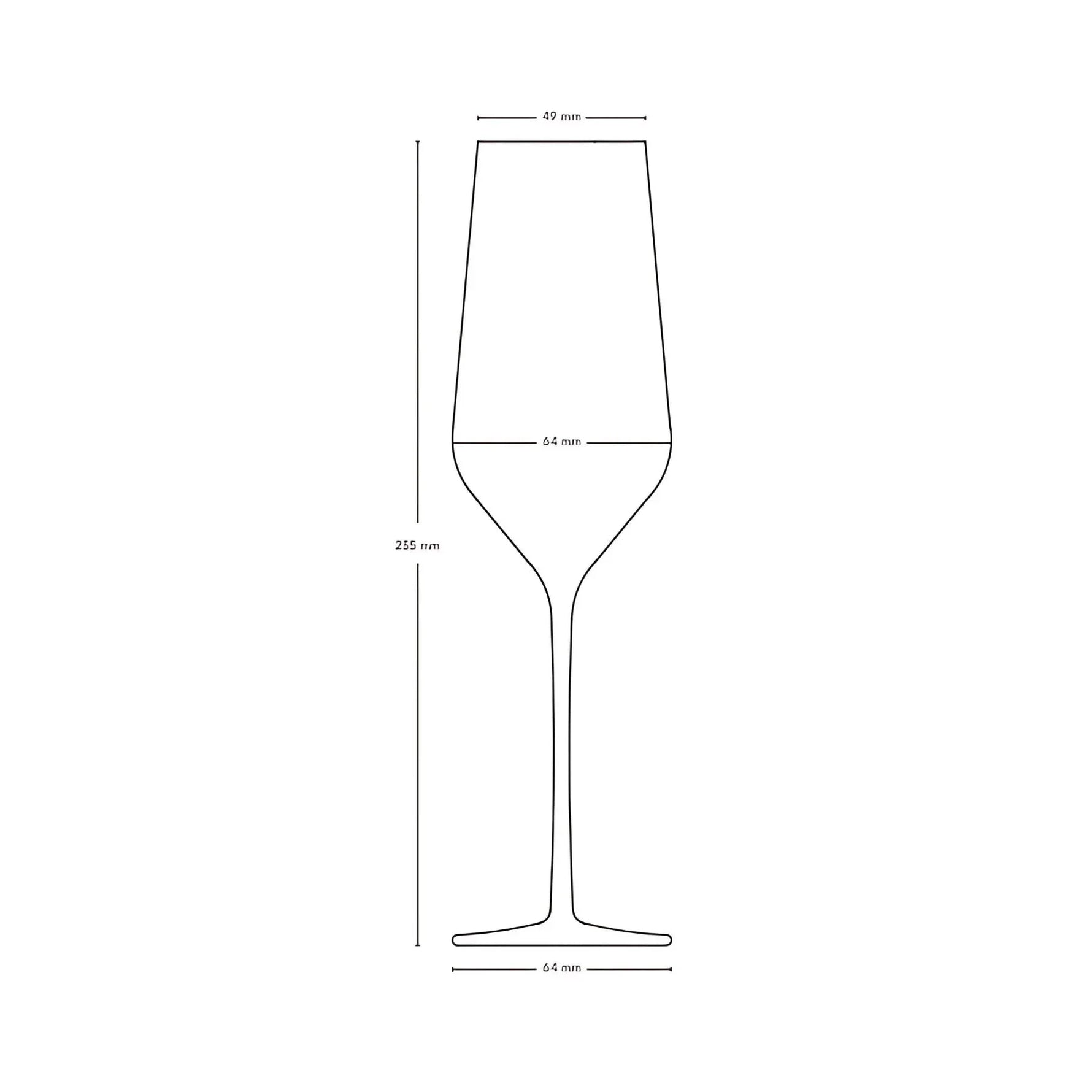 Stem Zero Trio Champagne Glass - NUDE EU