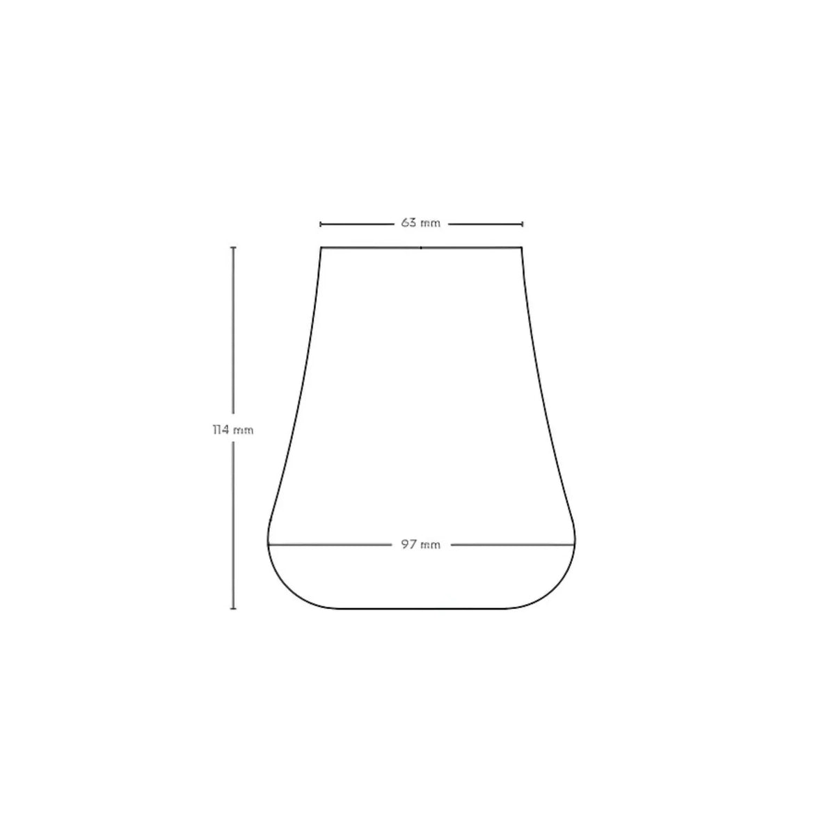 Stem Zero Volcano Set of 2 Glasses - NUDE EU