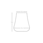 Stem Zero Volcano Set of 2 Glasses - NUDE EU