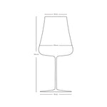 Stem Zero Volcano White & Vini Carafe Set - NUDE EU