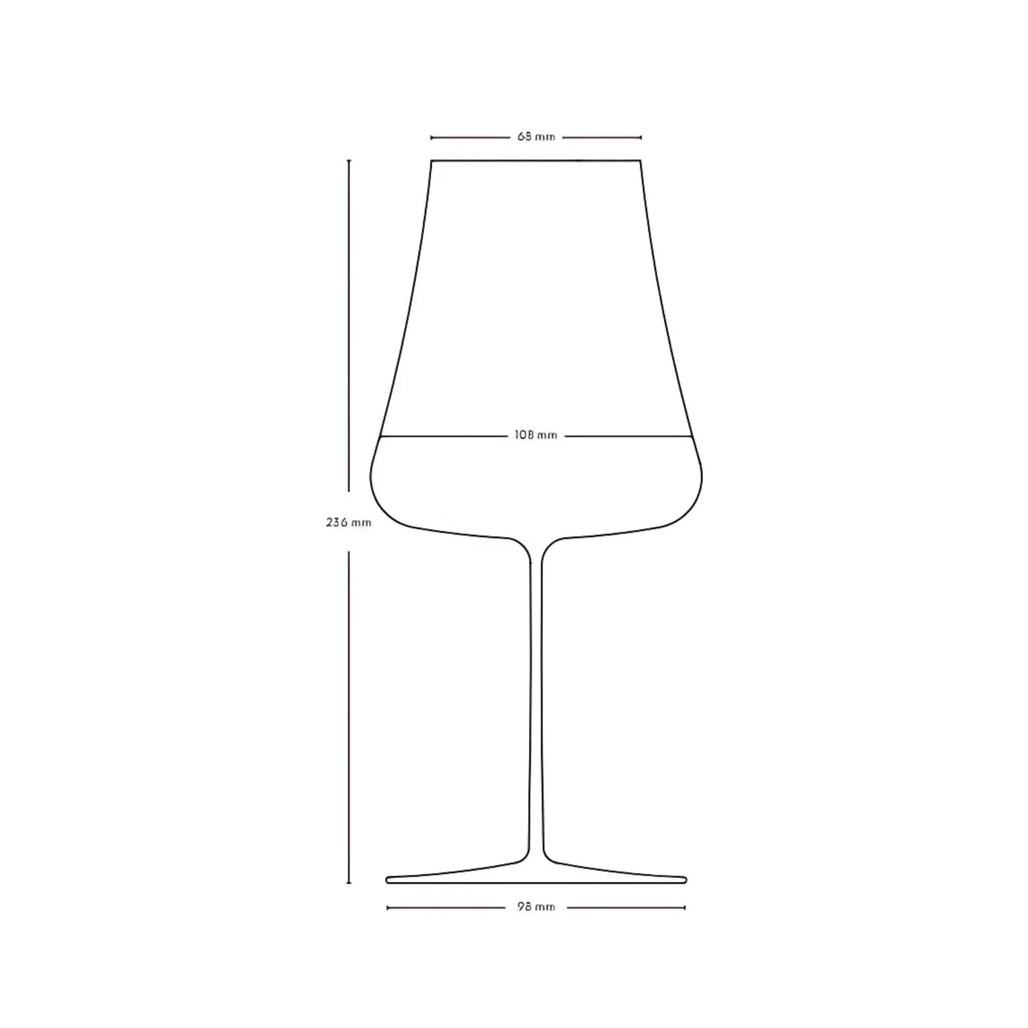 Stem Zero Volcano White & Vini Carafe Set - NUDE EU
