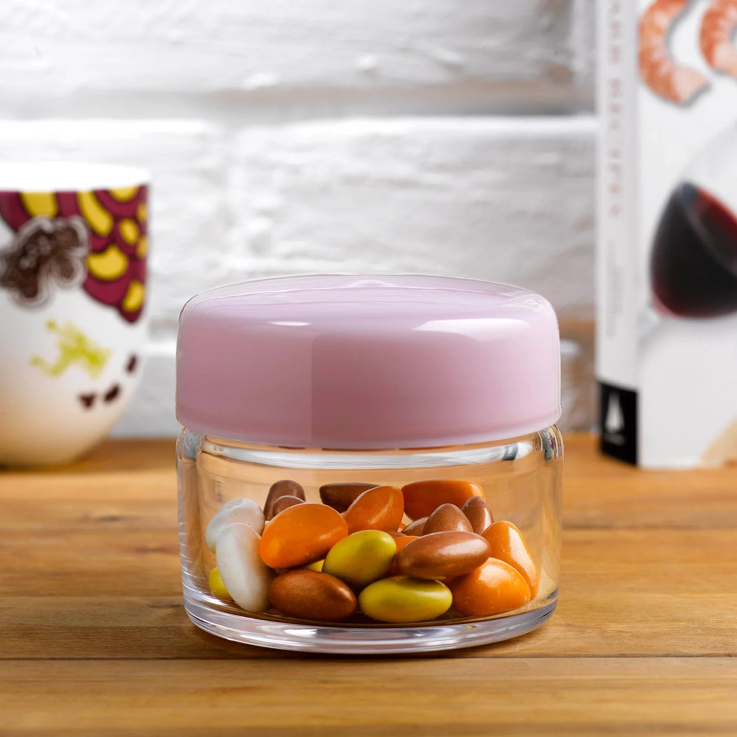 Pandora Jar with Opal Pink Cover - NUDE EU