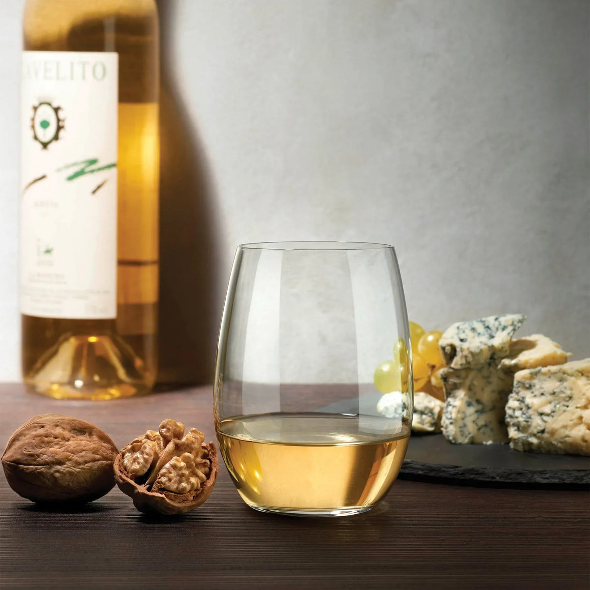 Pure Set of 4 White Wine Glasses - NUDE EU