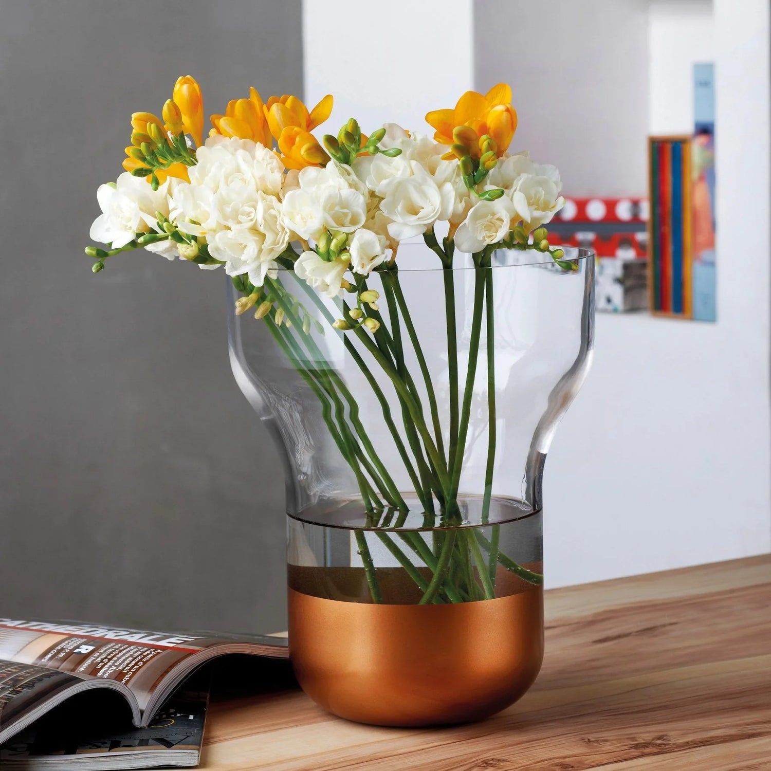 Contour Vase Wide Copper - NUDE EU