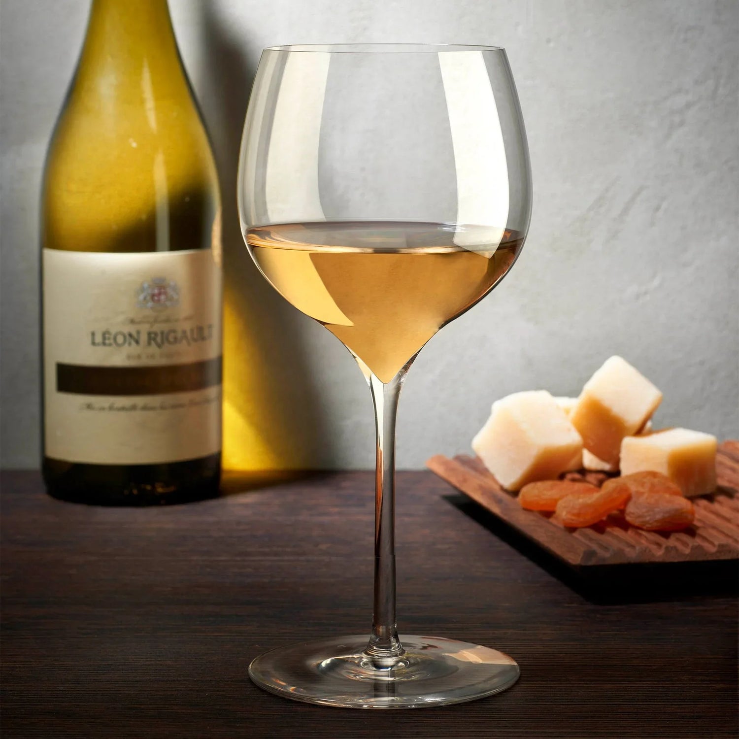 Dimple Set of 2 Rich White Wine Glasses - NUDE EU