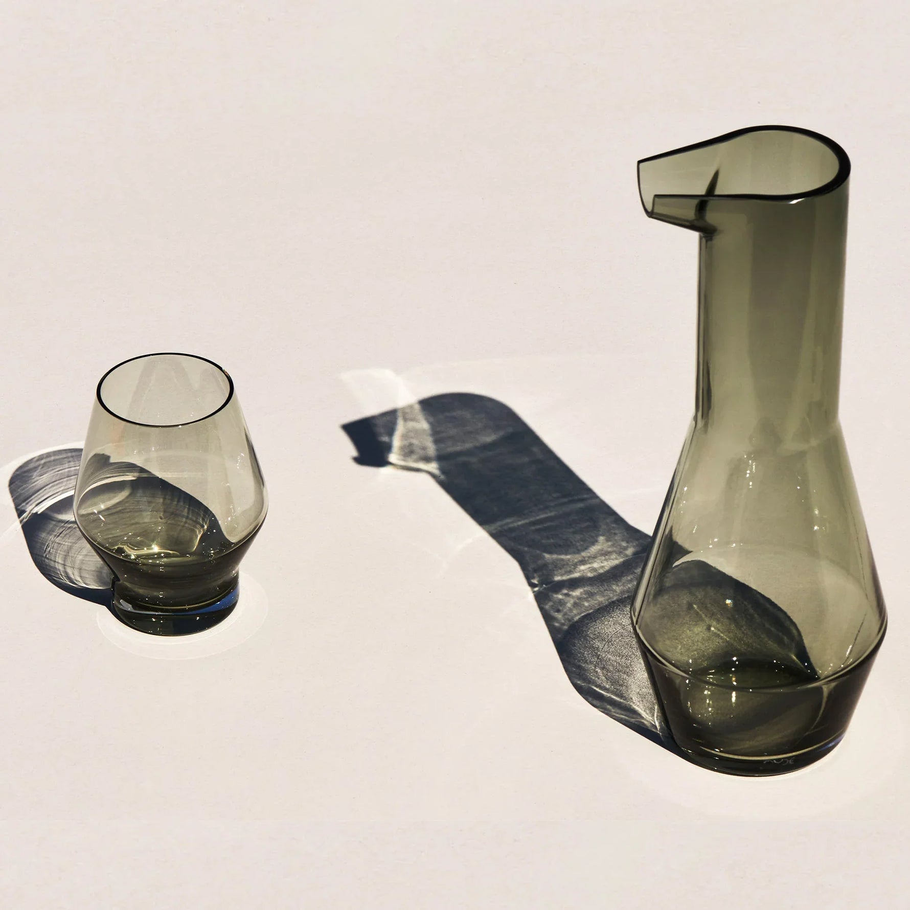 Beak Set of 2 Glasses - NUDE EU
