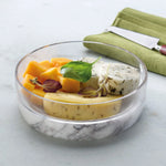 Chill Bowl with Marble Base L - NUDE EU