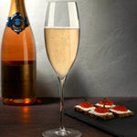 Dimple Set of 2 Champagne Glasses - NUDE EU