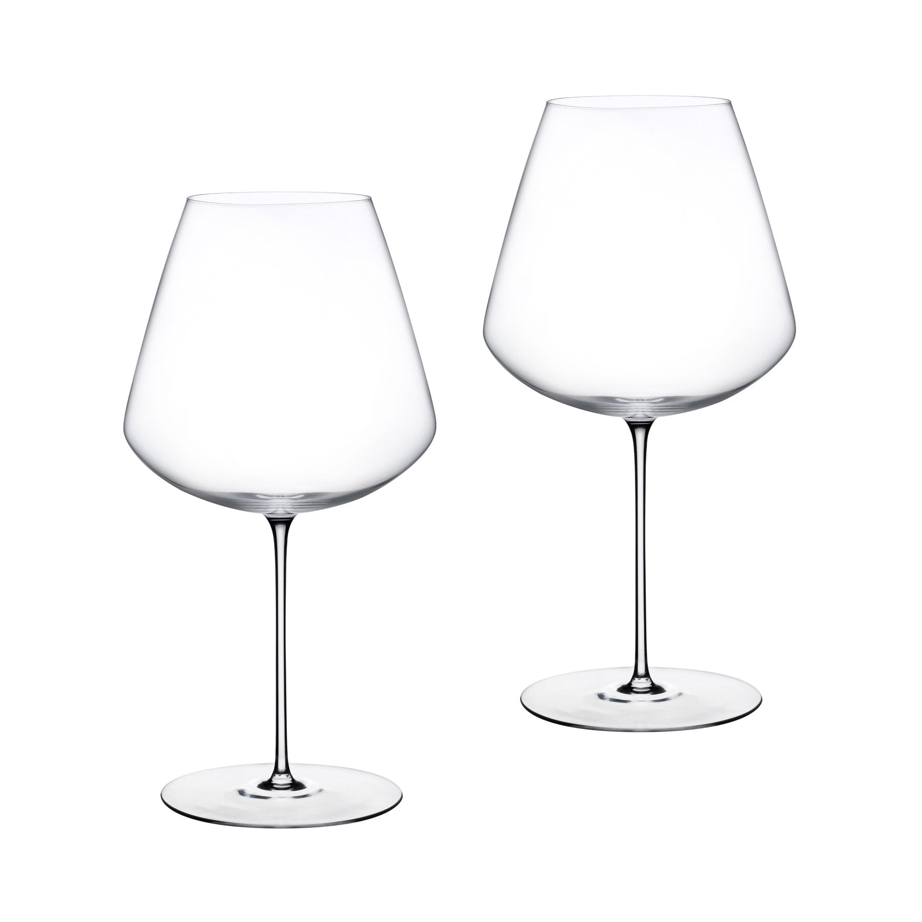 Stem Zero Set of 2 Elegant Red Wine Glasses Large